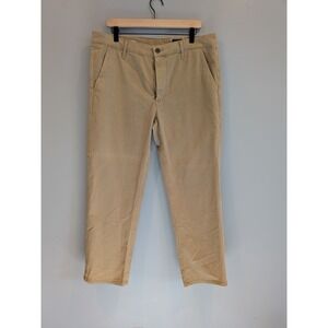 AG Adriano Goldschmied The Marshall Slim Chino Pants Tan Herringbone Mens‎ 36R